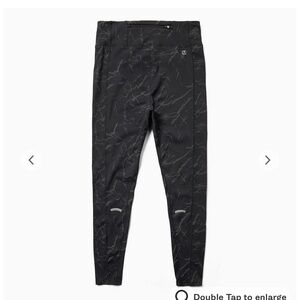 Merrell Trail Running Legging, Lightning Reflective Print